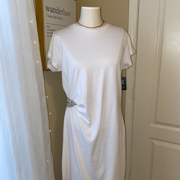 Embellished T-Shirt Dress - Picture 3 of 5